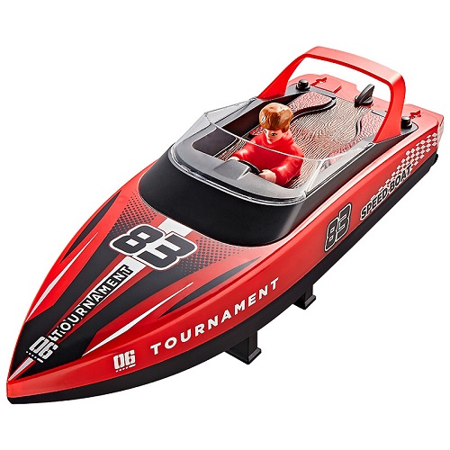 Радиоуправляемая лодка HJ Toys (#HJ821) Remote control rowing Racing Boat 2.4G