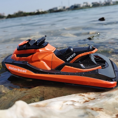 Радиоуправляемый гидроцикл High-speed (#LM10-D) Remote control rowing Racing Boat 2.4G