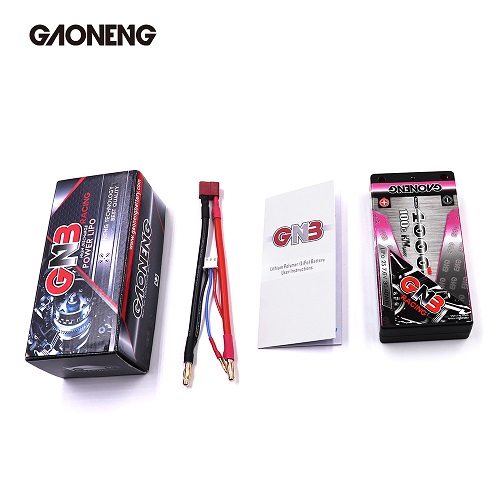 Аккумулятор Li-Po GAONENG (#GNB40002S100iHV) GNB Shorty Lipo 4000MAH 2S 7.6V 100C