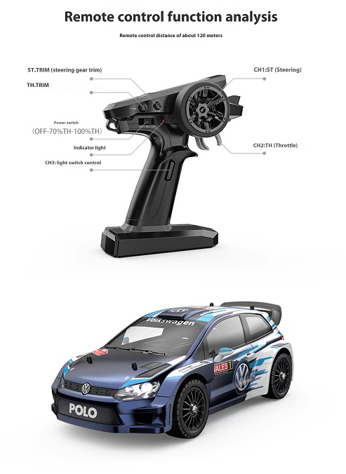 Радиоуправляемая модель для дрифта MJX Hyper Go (#MJX14304) Citroen C3 Brushless 4WD 1:14 RTR 2.4GHz
