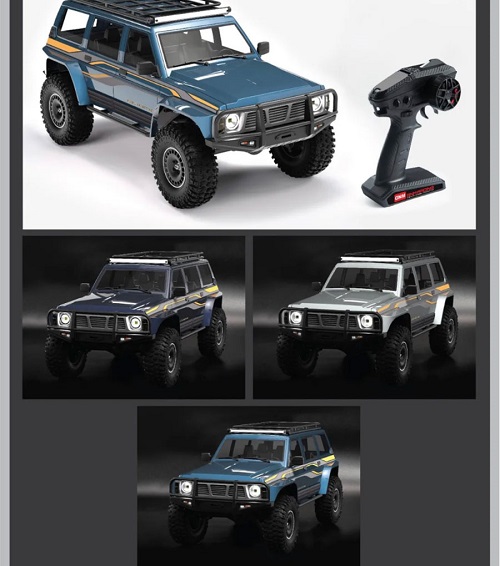 Радиоуправляемый внедорожник Yikong (#YK-4107Brushless) V2 crawler Patrol Y60 1/10 RTR
