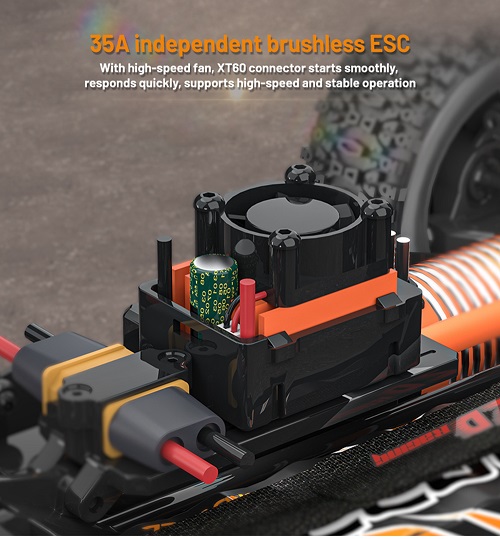 Радиоуправляемая модель багги ZD Racing (#BX12)  4WD Brushless 1:12  RTR 2.4GHz