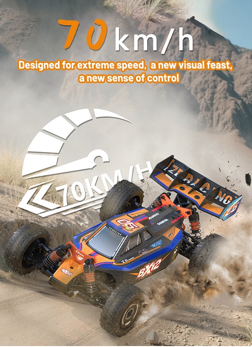 Радиоуправляемая модель багги ZD Racing (#BX12)  4WD Brushless 1:12  RTR 2.4GHz