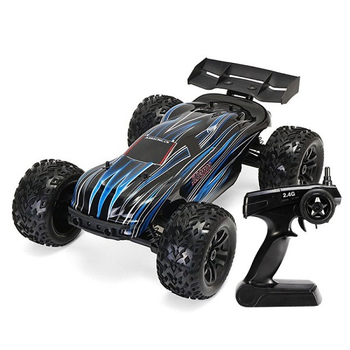 Радиоуправляемая модель трагги JLB Racing (JLB21101) JLB Cheetah 21101-120A 1/10 4WD Brushless Electric Waterproof Racing Car