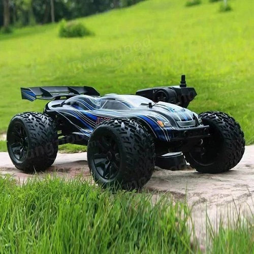 Радиоуправляемая модель трагги JLB Racing (JLB21101) JLB Cheetah 21101-120A 1/10 4WD Brushless Electric Waterproof Racing Car