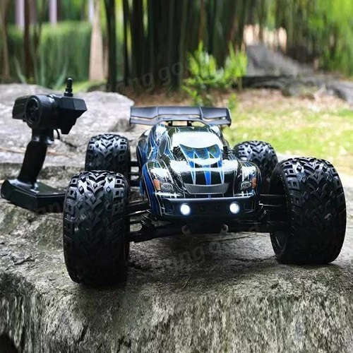 Радиоуправляемая модель трагги JLB Racing (JLB21101) JLB Cheetah 21101-120A 1/10 4WD Brushless Electric Waterproof Racing Car