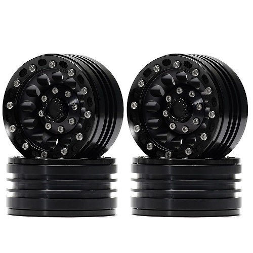 Диски бедлоки RC Turn (#RTCW02212Bk) 1.9" Aluminum Beadlock Crawler Wheels 4pcs