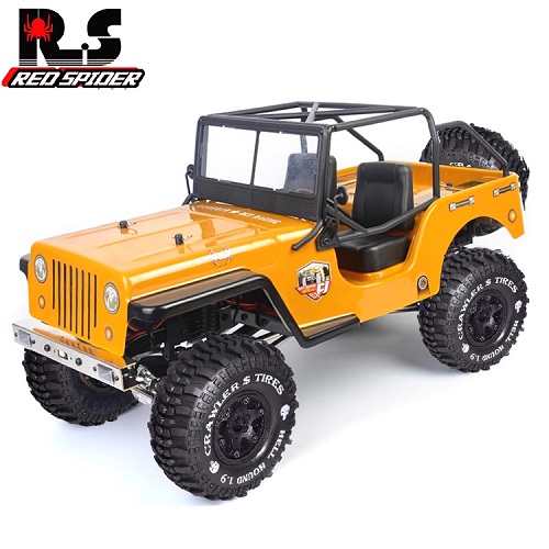 Шины внедорожные Off-Road Red Spider (#RS165) 1/10 1.9 AXIAL scx10 TRX4 118mm  4шт.