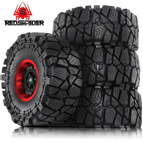 Шины внедорожные Off-Road Red Spider (#RS226) 1/10 1.9 AXIAL scx10 TRX4 115mm  4шт.