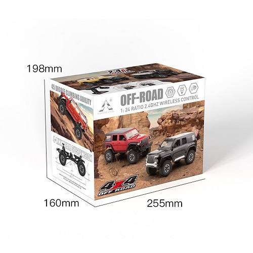 Радиоуправляемый внедорожник SG PINECONE FOREST (#SG-2403E) 1/28 2.4G 4WD Wrangler RC Crawler Car SG-2403E Red