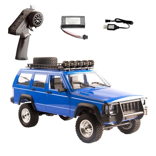 Радиоуправляемый внедорожник MN Hobby (#SG-MN-78-B) 1/12 2.4G 4WD RC Off Road Car with 1200mAh Battery Blue