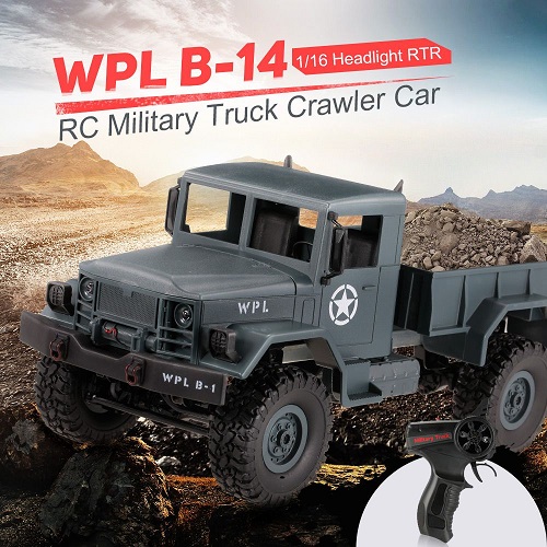 Радиоуправляемый грузовик WPL (#SG-B-14-DY) грузовик RTR 1:16
