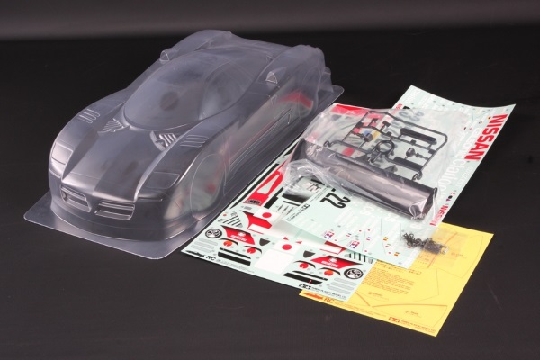 Кузов Tamiya (#51516) Nissan R390 GT1 Body Parts Set 190mm 1/10