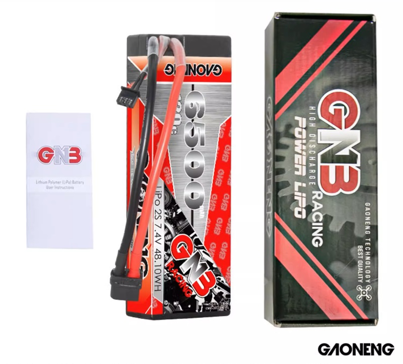 Аккумулятор Li-Po GAONENG (#GNB65002S120W) GNB6500mAh 2S 7.4V 120C  RC