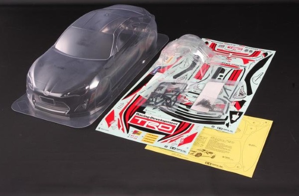 Кузов Tamiya (#51541) 1/10 GAZOO Racing TRD 86 Body Set 190mm