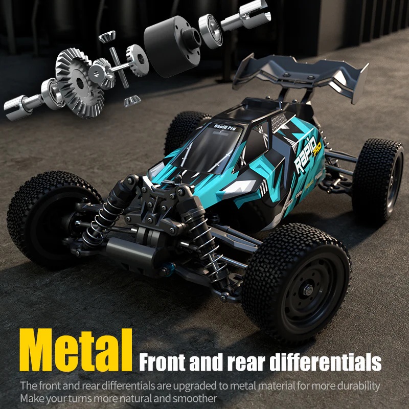 Радиоуправляемая модель багги SuChiYu (#SCY16201PRO) TOP RACING SERIES RAPID 4WD 1:16 RTR 2.4GHz