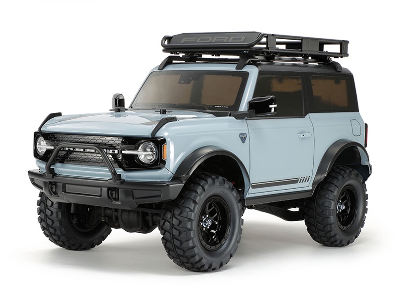Радиоуправляемый джип Tamiya (#58705) 1/10 SCALE R/C 4WD OFF-ROAD CAR FORD BRONCO 2021 (CC-02 CHASSIS)