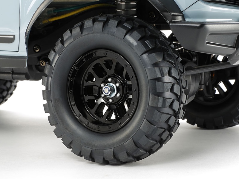 Радиоуправляемый джип Tamiya (#58705) 1/10 SCALE R/C 4WD OFF-ROAD CAR FORD BRONCO 2021 (CC-02 CHASSIS)
