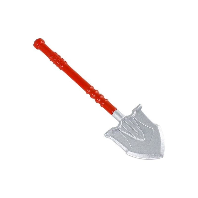 Лопата масштабная RCTurn (#RTSM13V24RD) 1/10 Scale Accessories Metal Scale Shovel for RC Crawler for 1/10th Scale Crawler: Red
