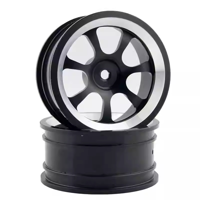 Диски HSP (#FR107B) Black 7 Spokes Wheel 26mm (+3) 4 шт.