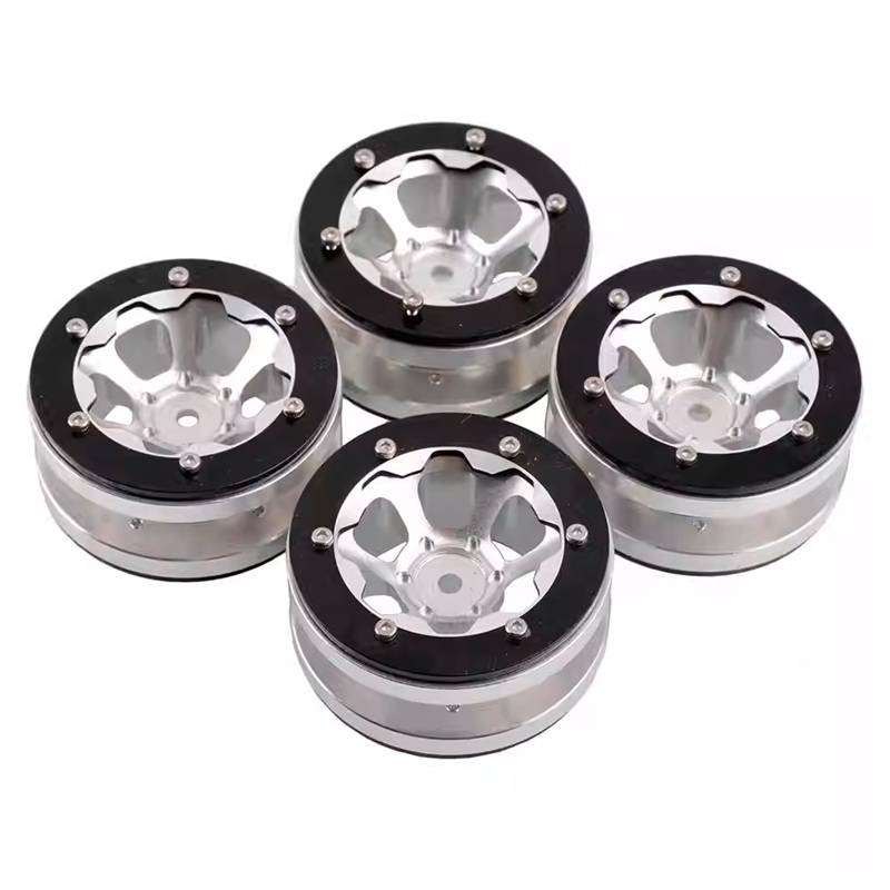 Диски бедлоки RCW8 (#R147BK) 1.9" Aluminum Beadlock Crawler Wheels 4pcs