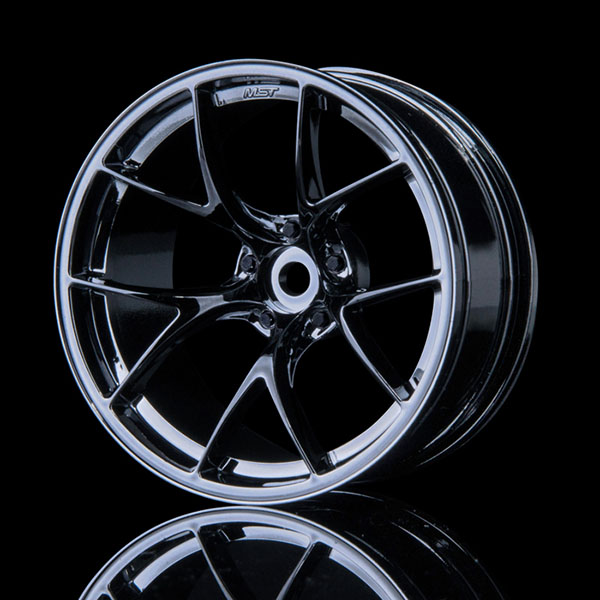 Диски MST (#102057FBK) Flat black RID wheel (+8) (4)