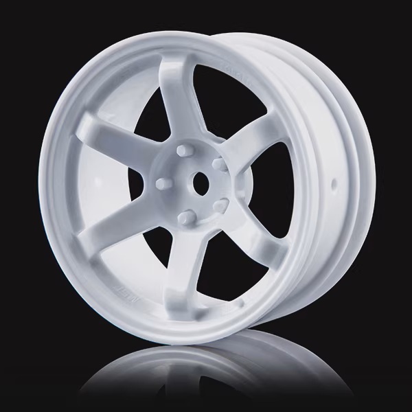 Диски MST (#832301W) White TE37 High Traction Wheel (+5) (2)