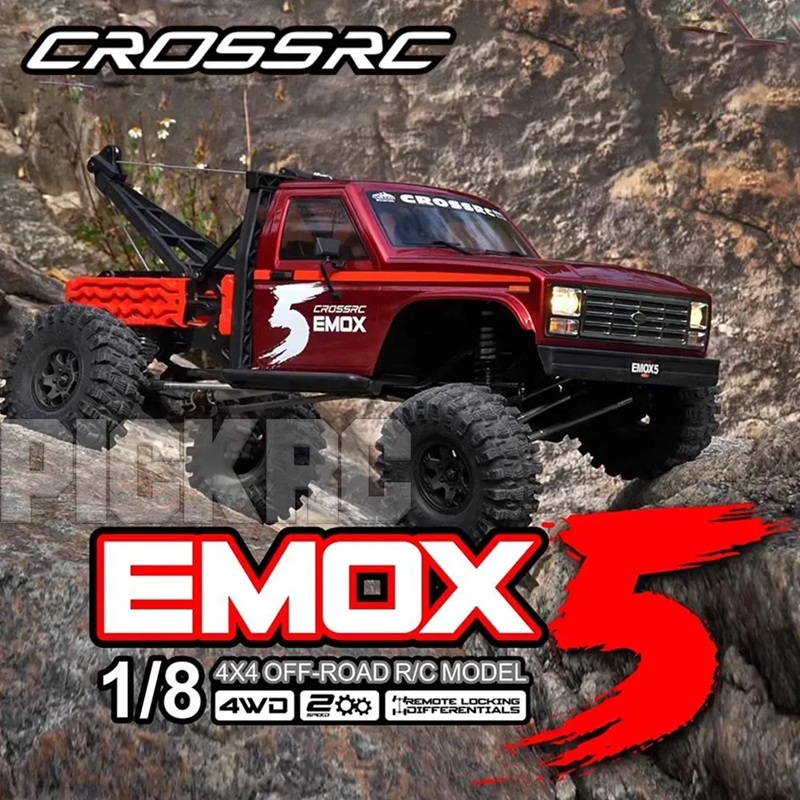 Радиоуправляемый внедорожник CROSS-RC (#EMO X5) 1/8 4WD RTR – The Ultimate 2025 Brushless Crawler