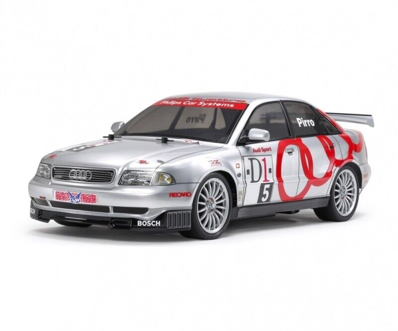 Радиоуправляемая шоссейная модель Tamiya (#47414) Audi A4 Quattro Touring TT-01E 4WD Onroad 1/10