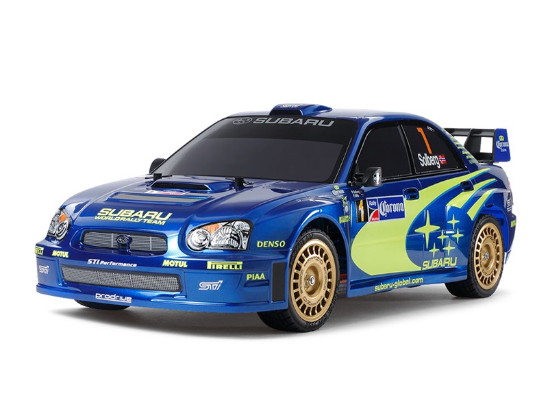 Радиоуправляемая раллийная модель Tamiya (#47372) TT01E 1/10 Subaru Impreza MEXICO 2004