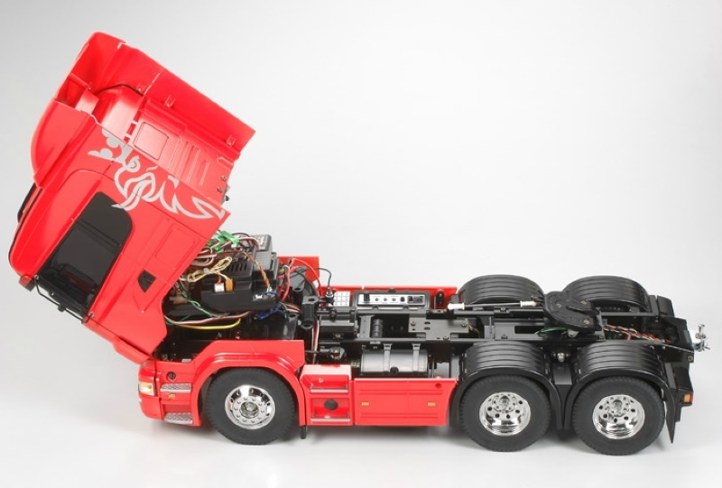 Радиоуправляемый грузовик Tamiya (#56323) Scania R620 6x4 1/14