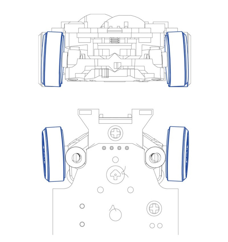 Радиоуправляемая модель для дрифта TurboRacing (#C61) RWD 1:76 RTR 2.4GHz
