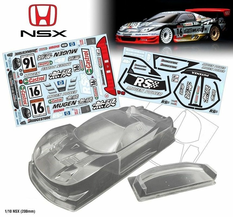 Кузов TeamC (#TC007) 1/10 NSX GT500,200mm