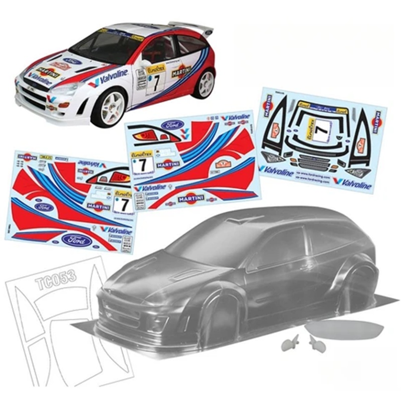 Кузов TeamC (#TC053)  1/10 Ford Focus, 190mm