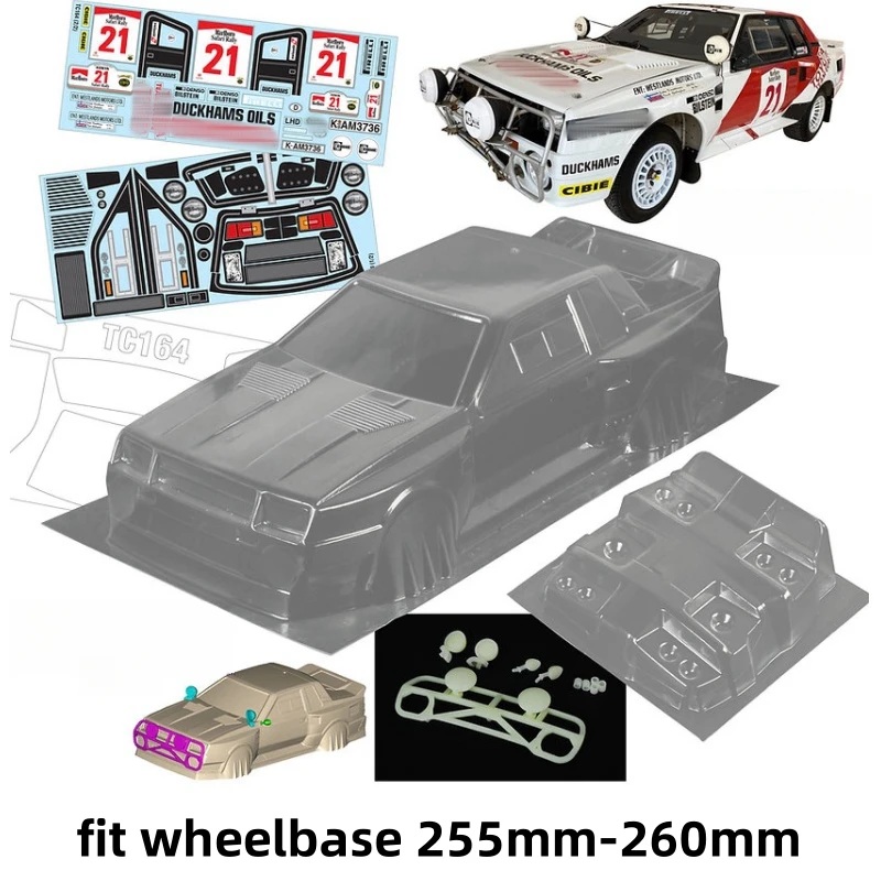 Кузов TeamC (#TC164) 1/10 Toyota TA64 Celica, 190mm