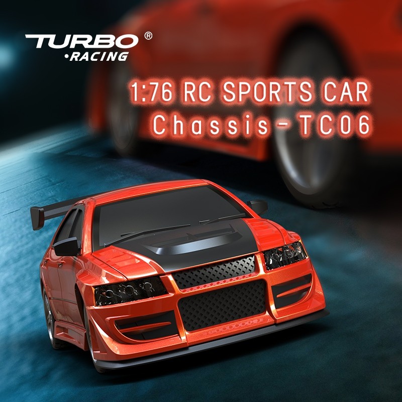 Радиоуправляемая шоссейная модель TurboRacing (#C76) RWD 1:76 RTR 2.4GHz