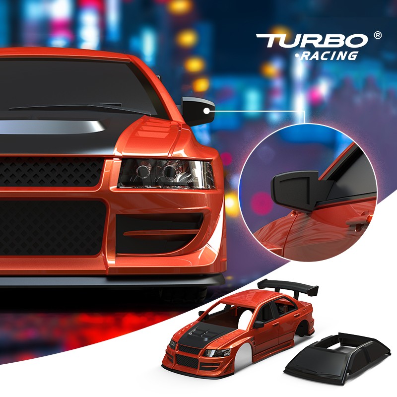 Радиоуправляемая шоссейная модель TurboRacing (#C76) RWD 1:76 RTR 2.4GHz