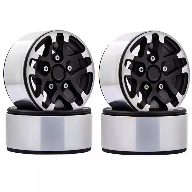 Диски бедлоки RCW8 (#G07BK) 1.9" Aluminum Beadlock Crawler Wheels 4pcs