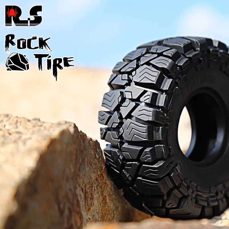 Шины внедорожные Off-Road Red Spider (#RS226) 1/10 1.9 AXIAL scx10 TRX4 115mm  4шт.