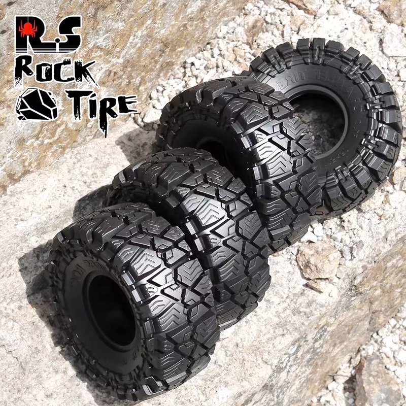 Шины внедорожные Off-Road Red Spider (#RS226) 1/10 1.9 AXIAL scx10 TRX4 115mm  4шт.