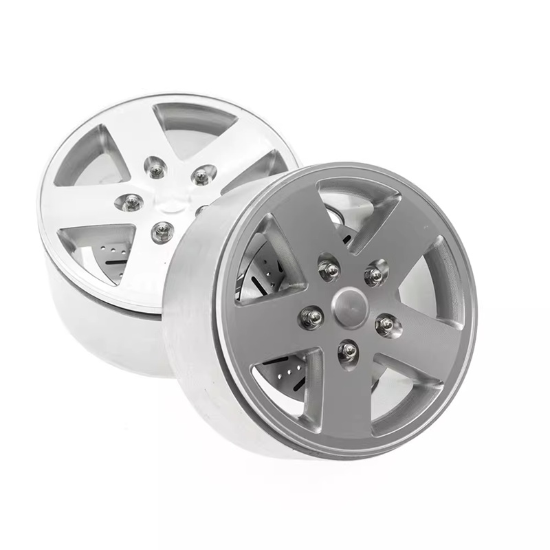 Диски бедлоки RC4X4 (#OT100045) 2.2 Aluminum CNC 5 Spoke Beadlock Wheel w/Wheel Hub 4pcs
