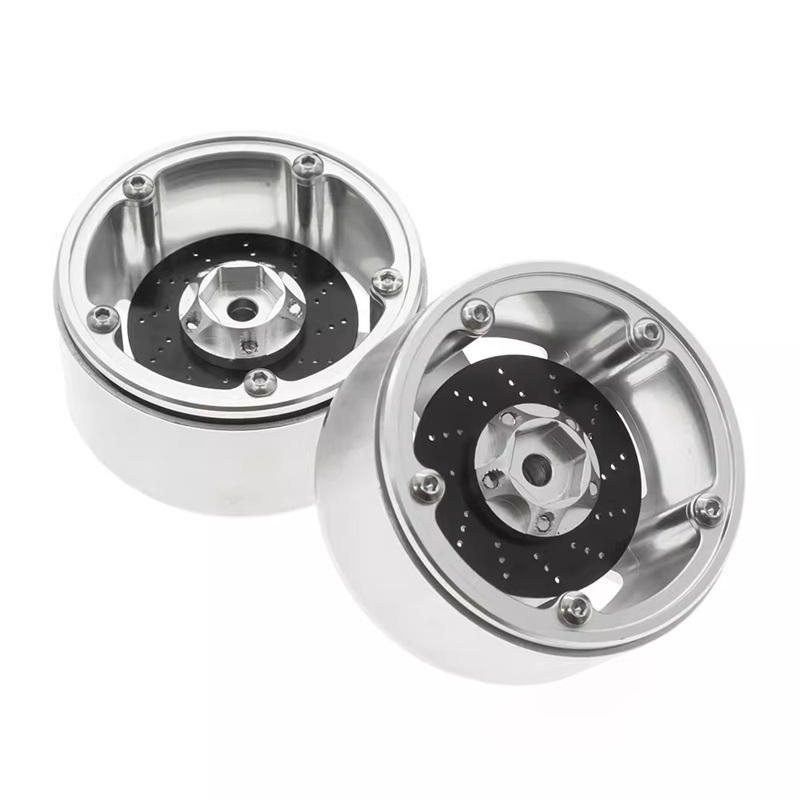 Диски бедлоки RC4X4 (#OT100045) 2.2 Aluminum CNC 5 Spoke Beadlock Wheel w/Wheel Hub 4pcs
