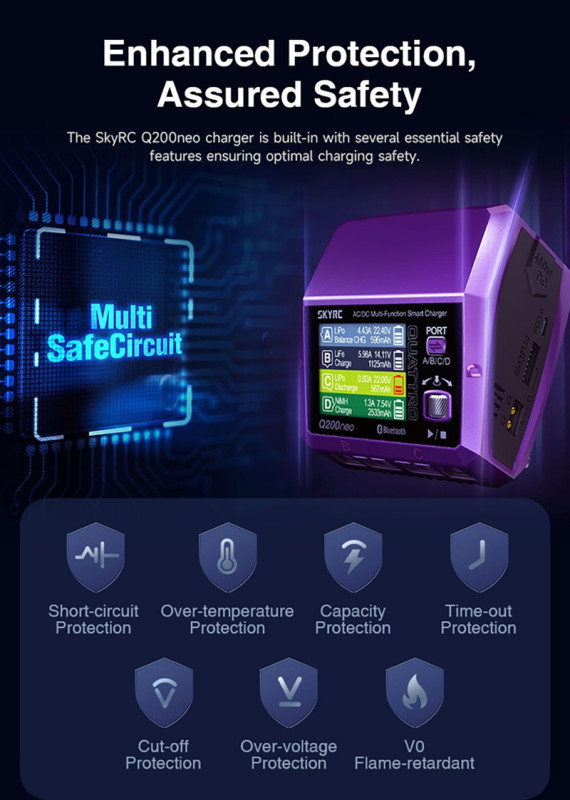 Зарядно-разрядное устройство Sky RC (#SK-100197-02) SKYRC Q200 neo