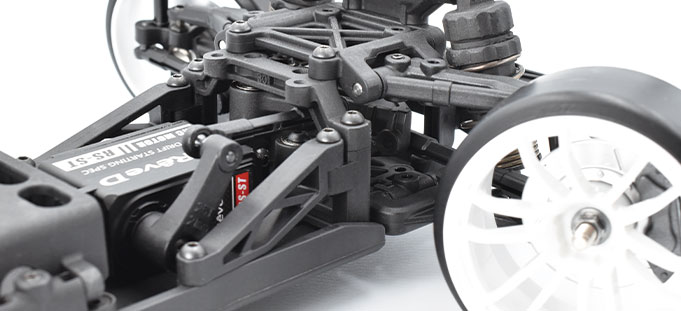 Радиоуправляемая модель для дрифта Reved (#RKD-RDX) Reved RDX Chassis Kit RWD 1/10