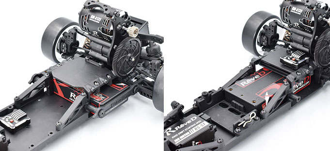 Радиоуправляемая модель для дрифта Reved (#RKD-RDX) Reved RDX Chassis Kit RWD 1/10