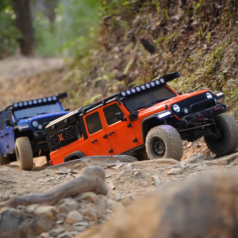 Радиоуправляемый внедорожник Rlaarlo (#JK07Pro) 1/7 Large Scale 4WD Brushless RTR RC Crawler