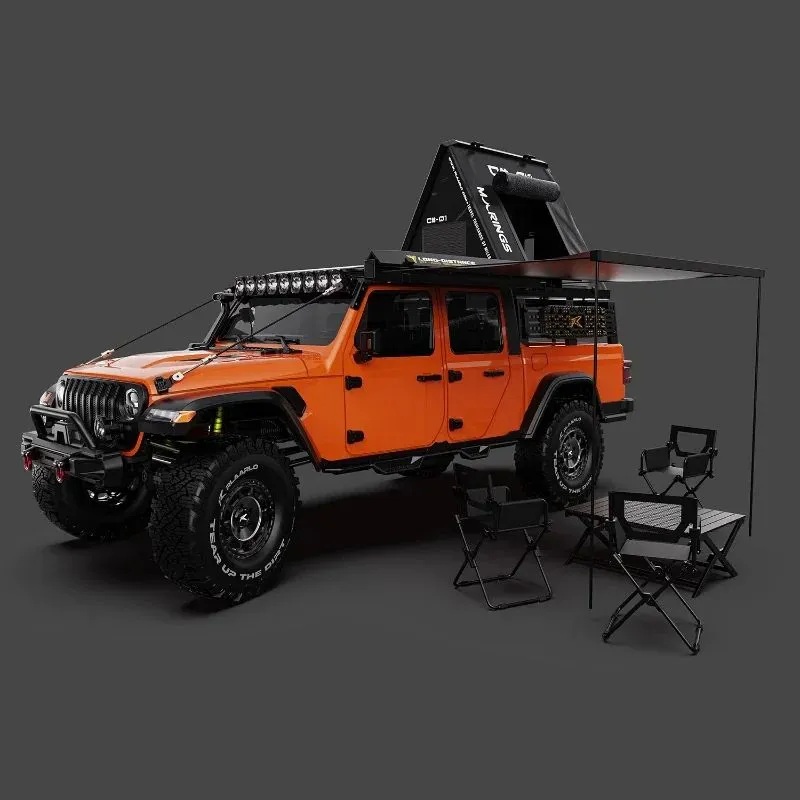 Радиоуправляемый внедорожник Rlaarlo (#JK07Pro) 1/7 Large Scale 4WD Brushless RTR RC Crawler