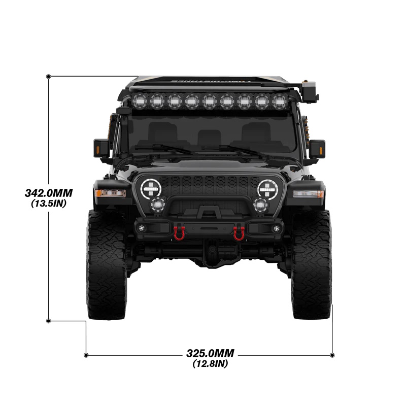 Радиоуправляемый внедорожник Rlaarlo (#JK07Pro) 1/7 Large Scale 4WD Brushless RTR RC Crawler