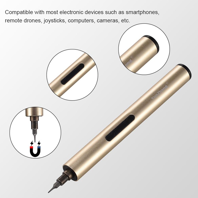 Набор шестигранников Yun Zhong (#GSD-028) Power Tool 3.6v Electric Mini Screwdriver wite Premium Chuck