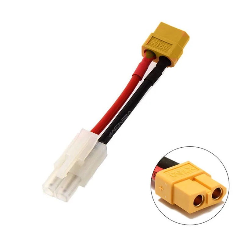 Коннектор Amass (#AM-5140) Connector XT60-Tamiуa (Female-Male) 1 pcs